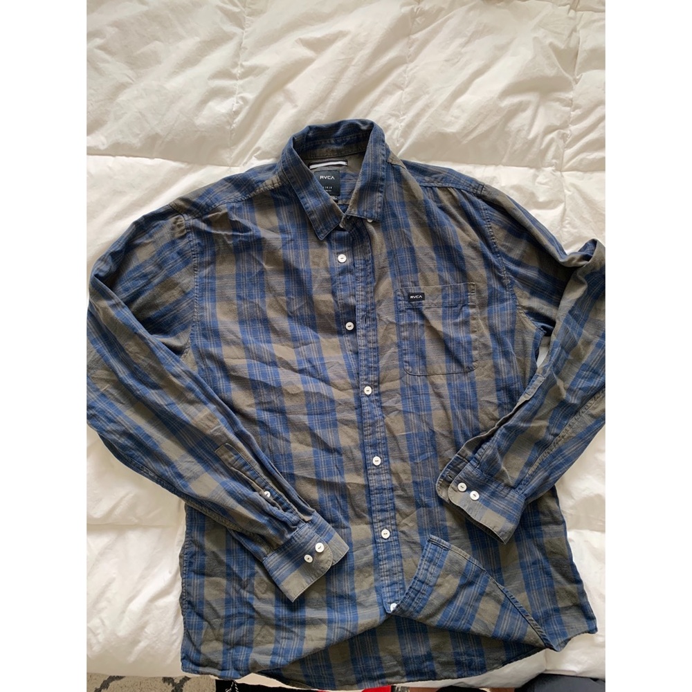 RVCA Men’s Large Button-Up
